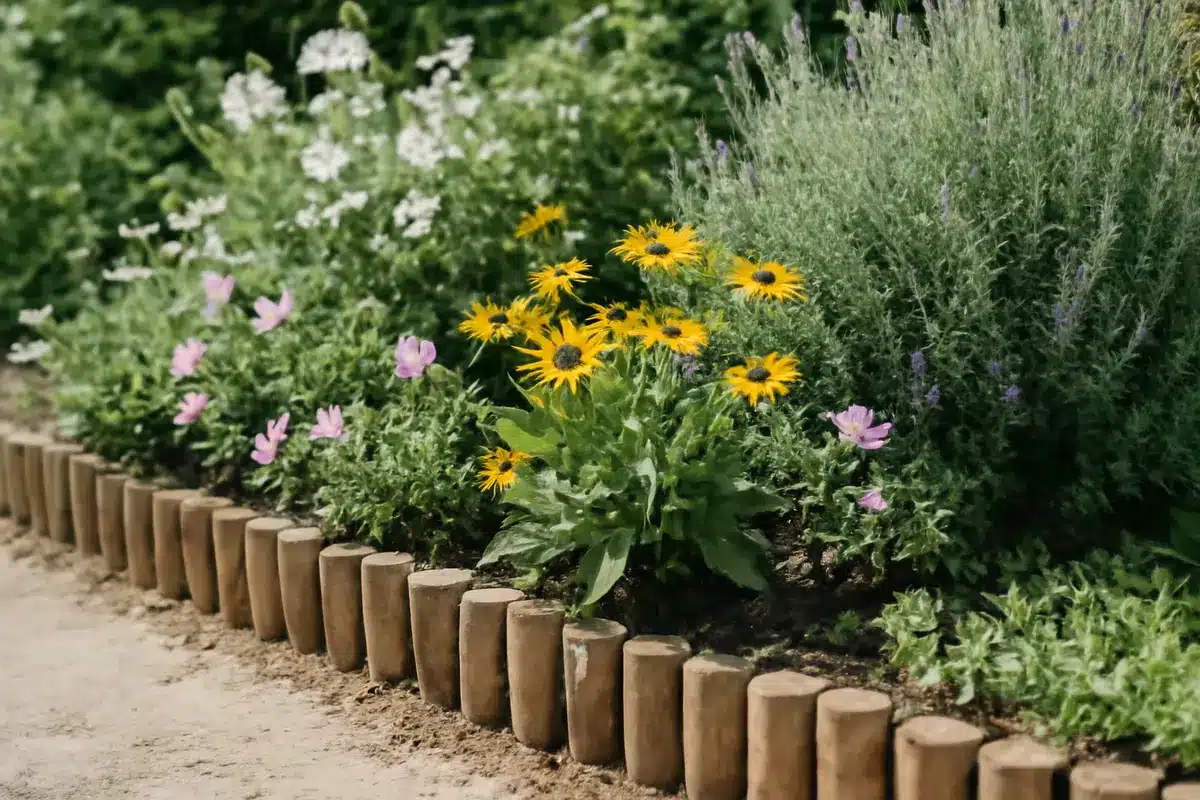DIY garden edging: ditch pavers and bricks for an instant rustic upgrade