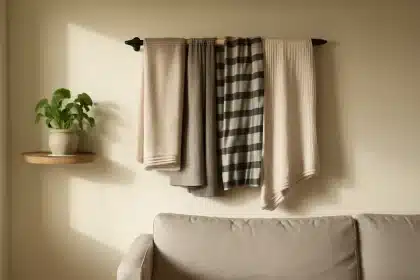 IKEA blanket storage beats baskets and bins: a stylish solution for blankets