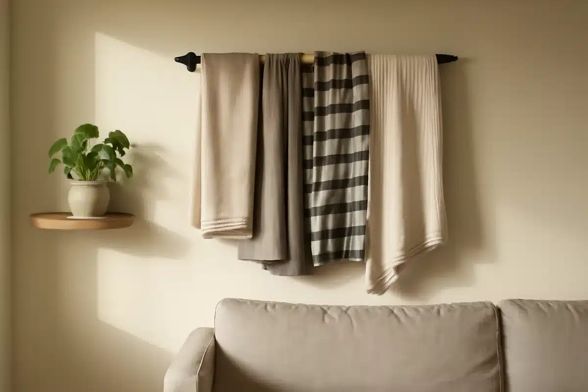 IKEA blanket storage beats baskets and bins: a stylish solution for blankets