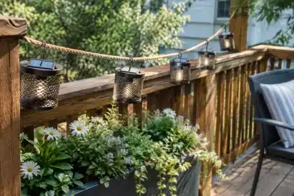 Dollar Tree solar light hack: pencil holders turn boring lights into stylish outdoor decor