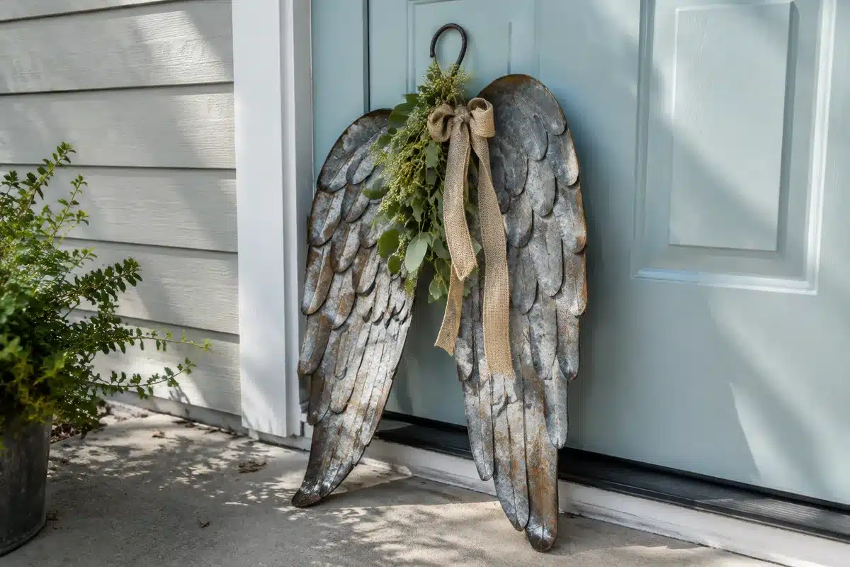 Front door decor: ditch wreaths for cuter, easy ideas