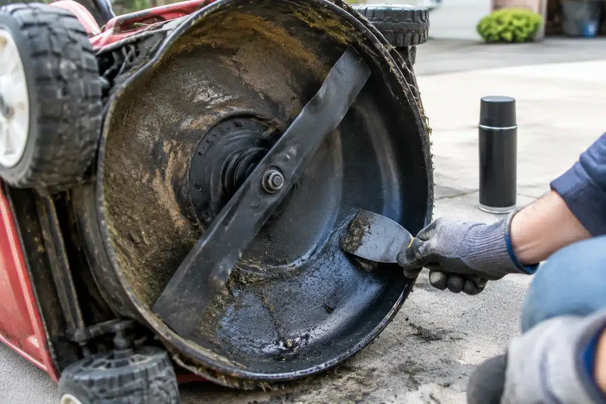 Mower deck hack: stop grass from sticking with this simple alternative to oil and WD-40