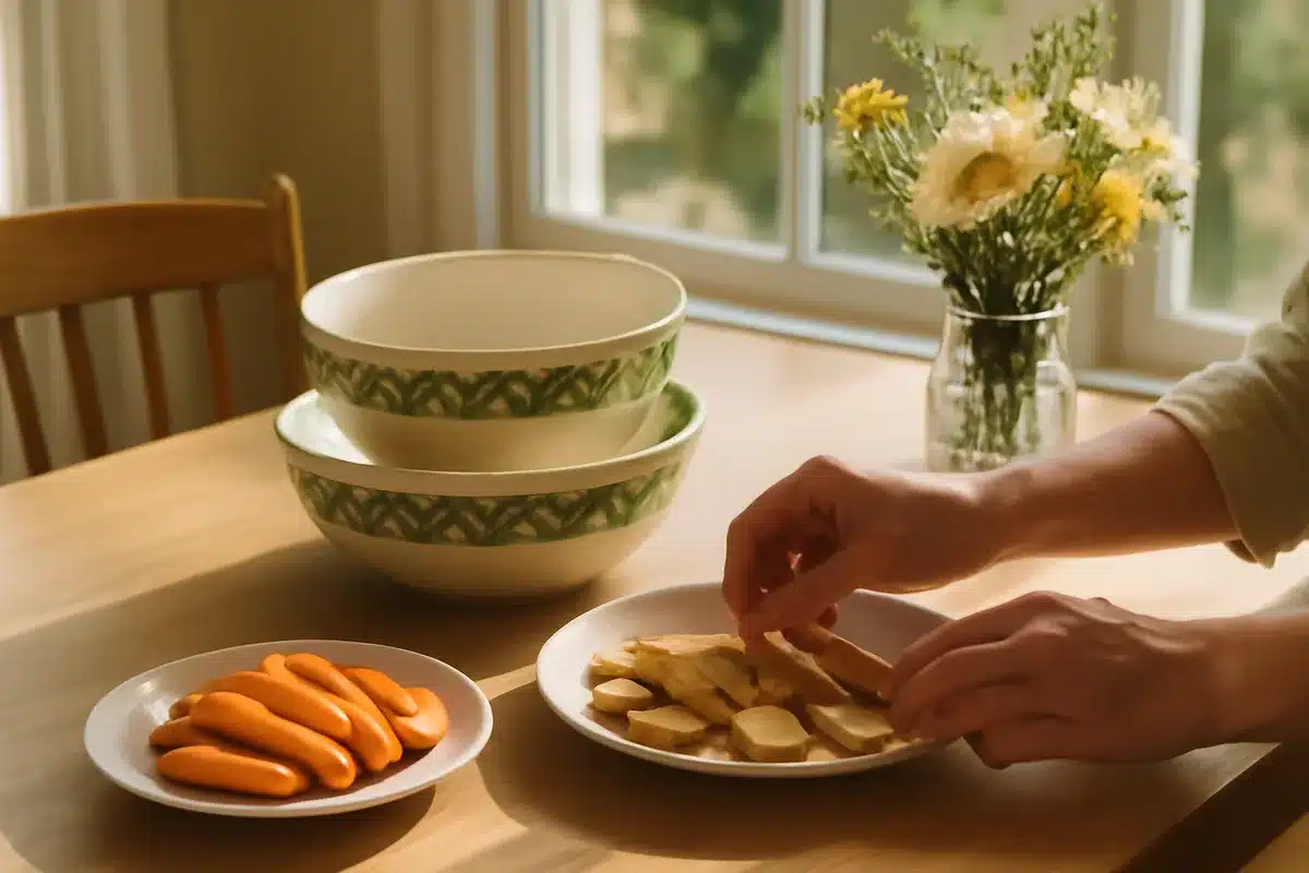 Vintage Pyrex set: perfect for your next dinner party